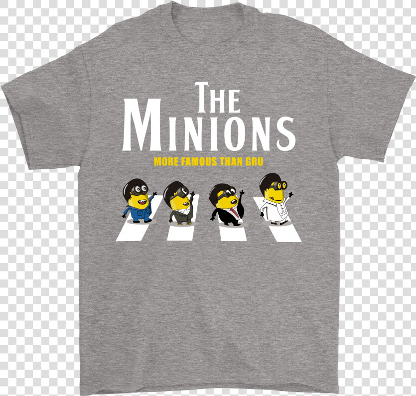 The Minions More Famous Than Gru Despicable Me Shirts   Beatles  HD Png DownloadTransparent PNG