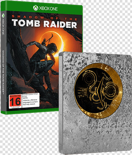 Shadow Of The Tomb Raider Ps4 Steelbook  HD Png DownloadTransparent PNG