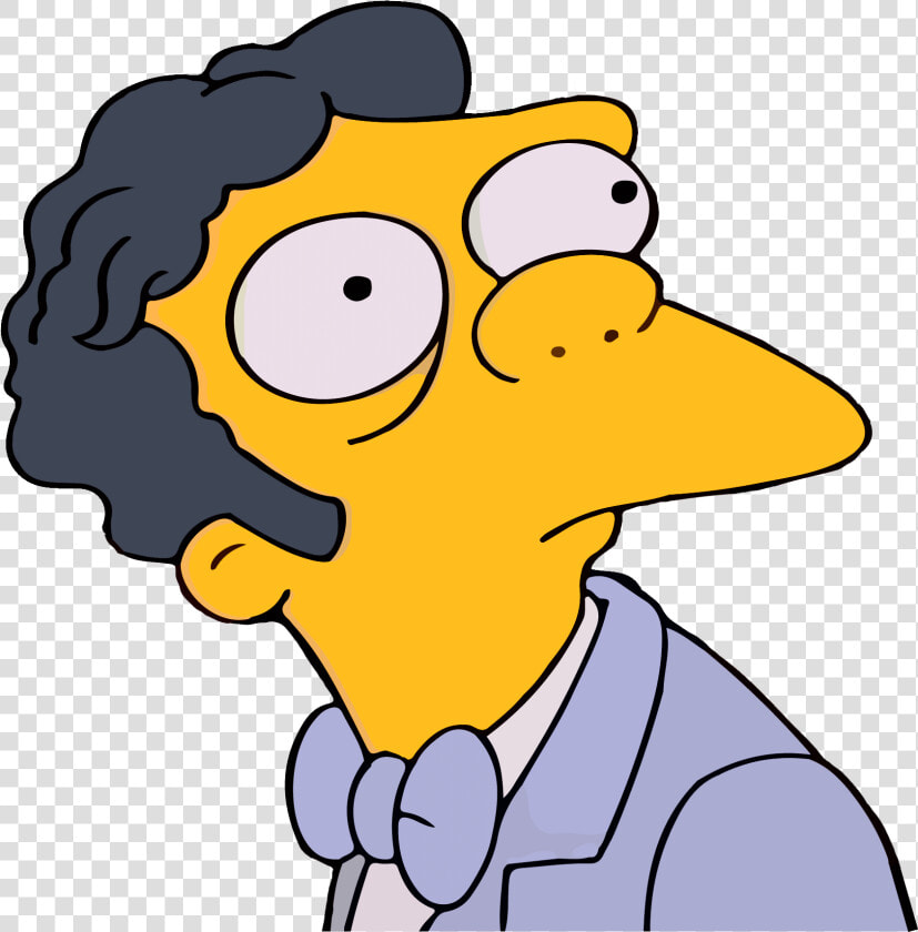 Plantilla De Moe Y Homero Mirándose  HD Png DownloadTransparent PNG