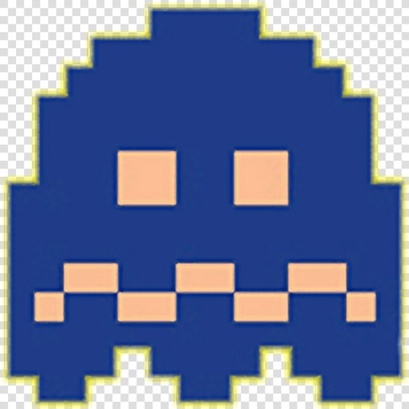 Pacman Dark Blue Ghost  Hd Png Download   Png Download   Pacman Blue Ghost Png  Transparent PngTransparent PNG