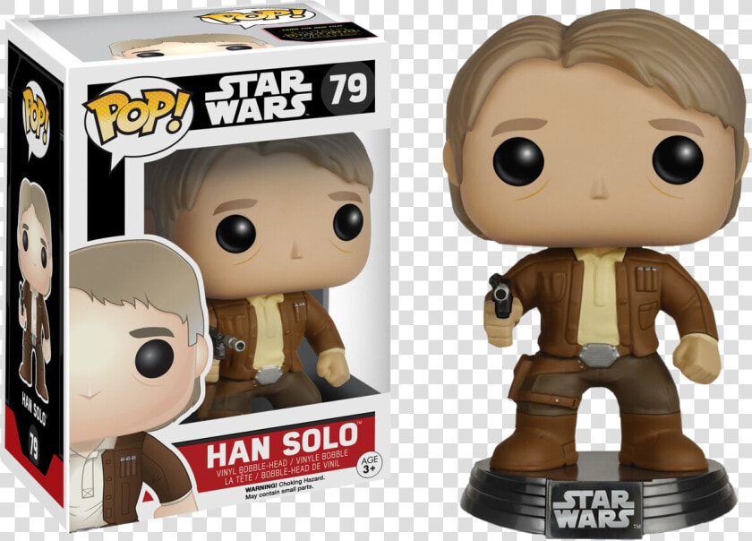 Funko Pop Star Wars Han Solo 79  HD Png DownloadTransparent PNG