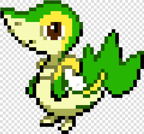 Pixel Art Snivy  HD Png DownloadTransparent PNG