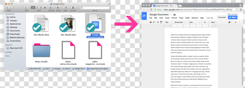 Double clicking A Google Doc Opens It Directly In Your   Open Your Browser And Go To Drive Google Com  HD Png DownloadTransparent PNG