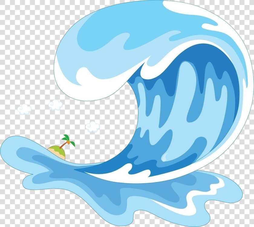 Transparent Waves Clipart   Cartoon Sea Waves Png  Png DownloadTransparent PNG