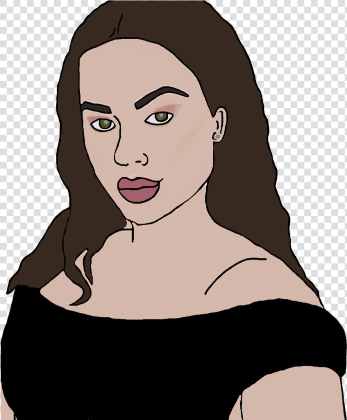 Yo Its Tessa Brooks   Cartoon Of Tessa Brooks  HD Png DownloadTransparent PNG