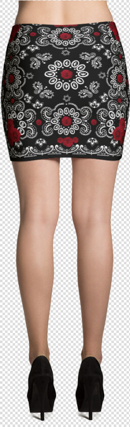 Image Of Rose 🌹 Paisley Print Mini Skirt   Black And White Diamond Plaid Skirt  HD Png DownloadTransparent PNG