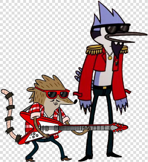 Regular Show Wiki   Mordecai And Rigby Rockstar  HD Png DownloadTransparent PNG