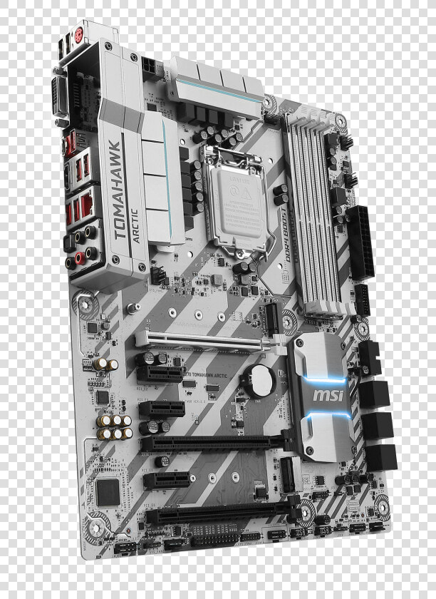 Msi H270 Tomahawk Arctic Socket 1151  HD Png DownloadTransparent PNG