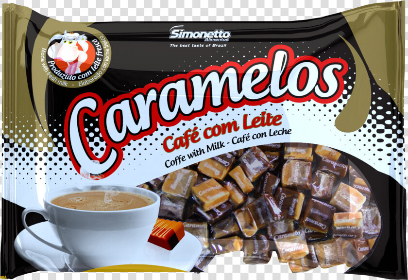 Caramelo Masticable Café De Leche   Chocolate  HD Png DownloadTransparent PNG