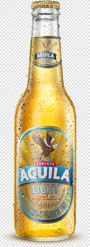 Botella De Aguila Light Cerveza Colombiana   Cerveza Aguila Light Png  Transparent PngTransparent PNG