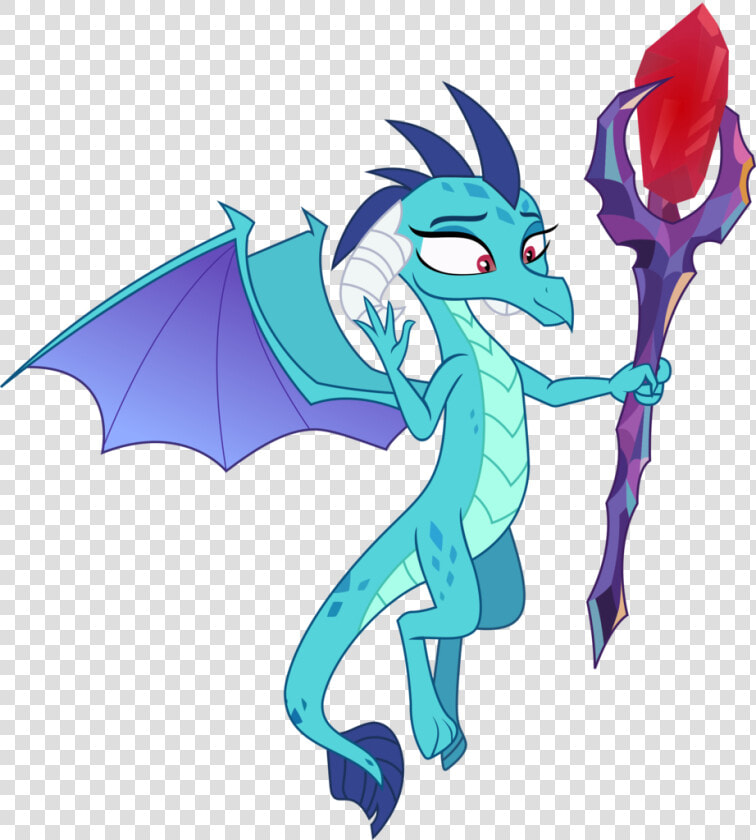 Bluetech  Bloodstone Scepter  Dragon  Dragon Lord Ember    Ember The Dragon Lord  HD Png DownloadTransparent PNG