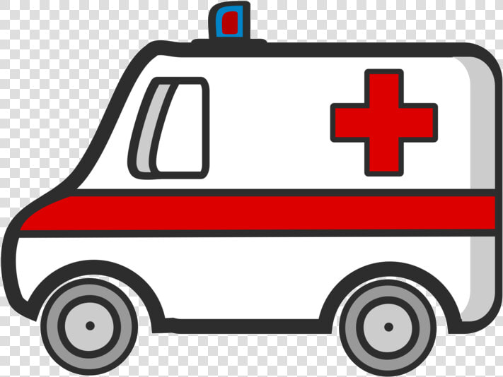 Emergency Vector Illustration Ambulance Vehicle Cartoon   Ambulance Clipart  HD Png DownloadTransparent PNG