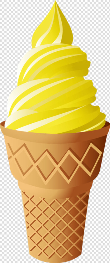 Ice Cream Clipart Yellow Imgenes   Vanilla Ice Cream Png  Transparent PngTransparent PNG