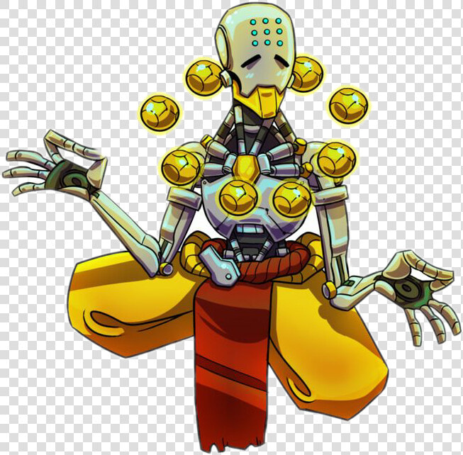 Overwatch Zenyatta Transparent   Zenyatta Fan Art Transparent  HD Png DownloadTransparent PNG