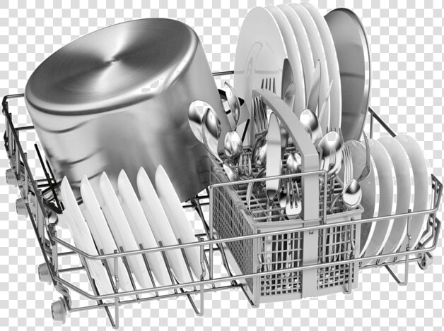 Bosch Built In 12 Place Setting Dishwasher Smv40c40gb   Bosch Sms24aw00e  HD Png DownloadTransparent PNG