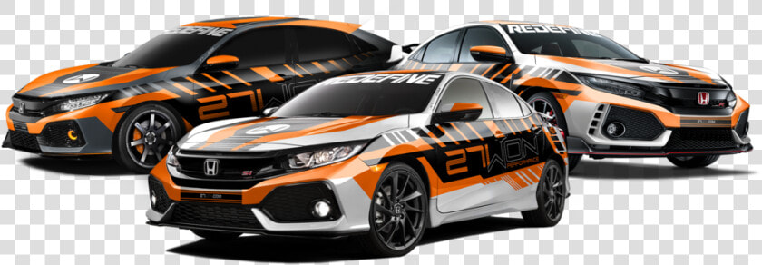 27won Home Page Header Vehicle Tarmac   Honda Civic  HD Png DownloadTransparent PNG