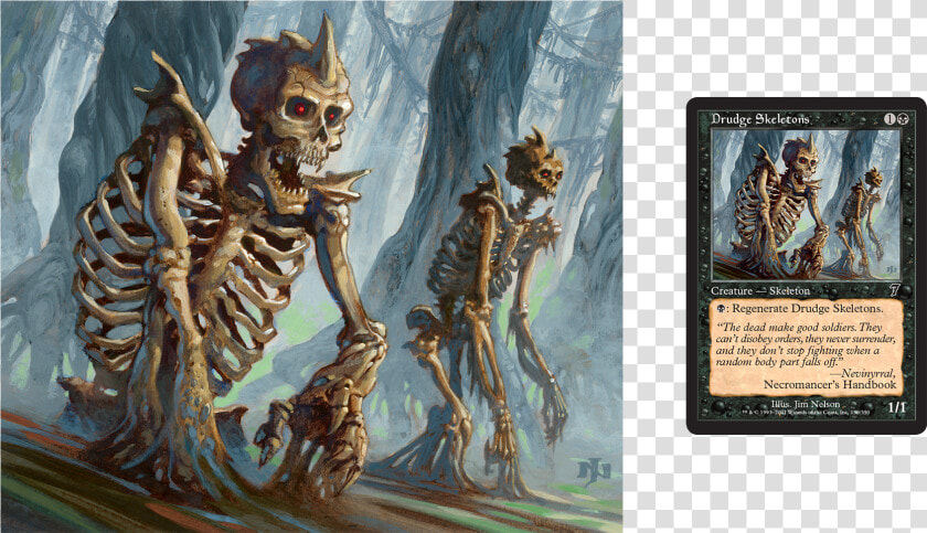 Drudge Skeletons Mtg  HD Png DownloadTransparent PNG