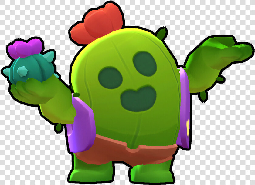 Spike   Spike From Brawl Stars  HD Png DownloadTransparent PNG