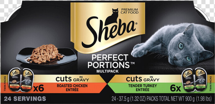 Sheba Perfect Portions Wet Cat Food  HD Png DownloadTransparent PNG