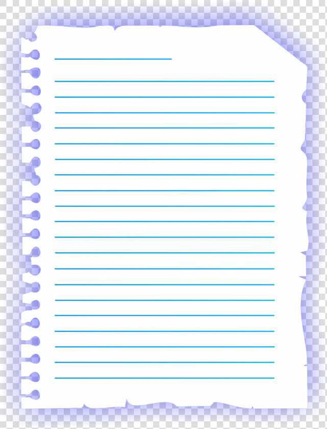 Folha De Caderno Png  Transparent PngTransparent PNG