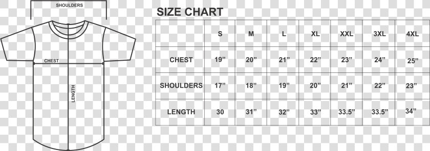 Sandhu T Shirt Size Chart  HD Png DownloadTransparent PNG