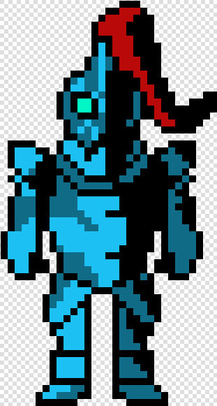 Undyne Pixel Art Maker  HD Png DownloadTransparent PNG