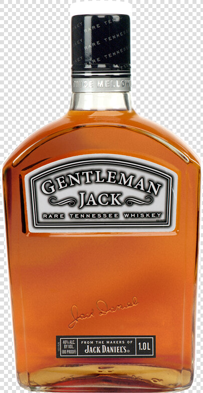 Jack Daniels Gentleman Jack 1 00 L   Jack Daniels Gentleman Jack 70cl  HD Png DownloadTransparent PNG