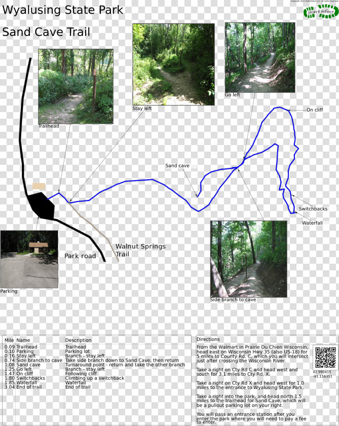 Wyalusing State Park Hiking Trails  HD Png DownloadTransparent PNG