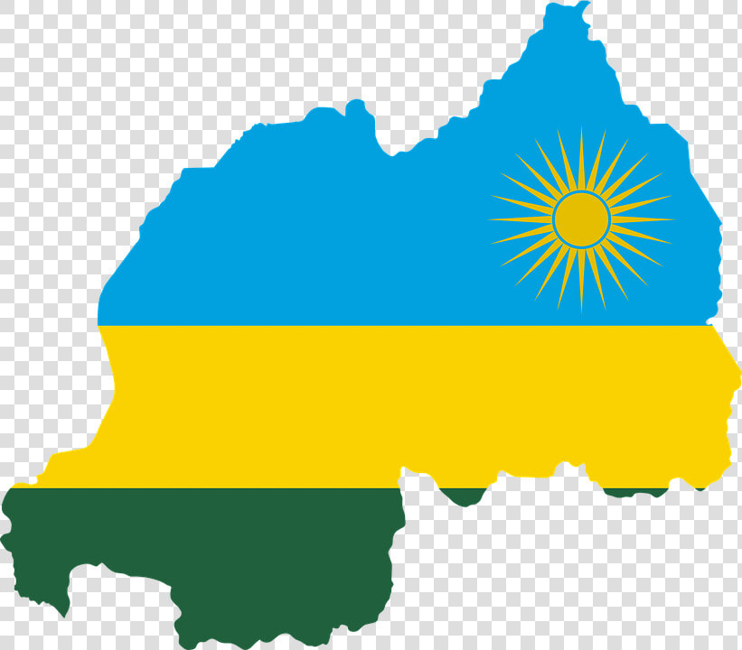 Rwanda Flag Map  HD Png DownloadTransparent PNG