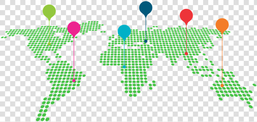 World  Map  Earth  Globe  Branch  Connectivity  Offices   Vxi Philippines  HD Png DownloadTransparent PNG