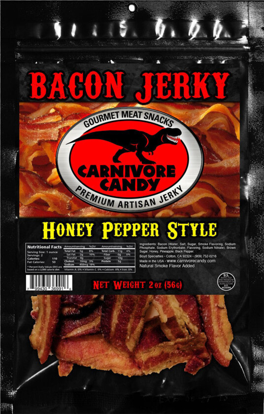 Carnivore Candy Old Fashioned Maple Bacon Jerky Class   Maple Bacon Jerky  HD Png DownloadTransparent PNG