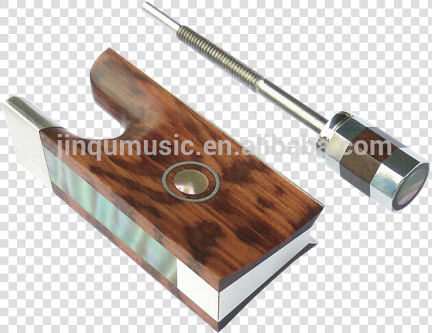 Excellent Violin Snakewood Bow Frog With Silver Mounted   Trowel  HD Png DownloadTransparent PNG