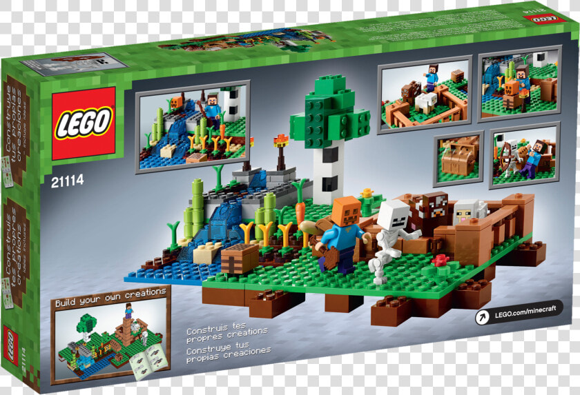 Lego® Minecraft™ The Farm   Lego 21114 Minecraft  HD Png DownloadTransparent PNG