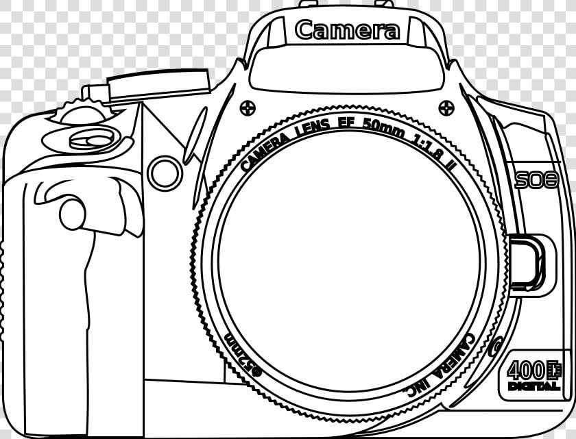 Dslr Clipart Vintage Camera   Dslr Camera Png White  Transparent PngTransparent PNG