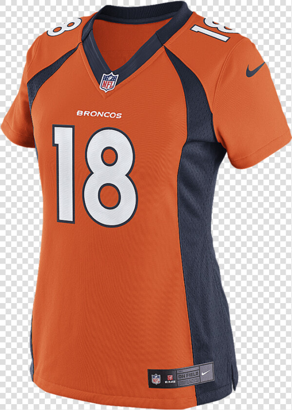 Nike Nfl Denver Broncos Women S Football Home Limited   Jersey For Women Design  HD Png DownloadTransparent PNG