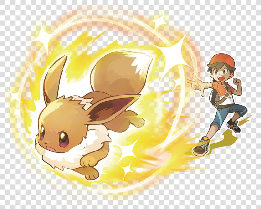 Eevee  Pokemon  And Veevee Volley Image   Pokemon Let  39 s Go Eevee  HD Png DownloadTransparent PNG