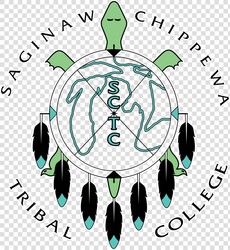 Sctc Logo No Background Black Outlines   Saginaw Chippewa Tribal College  HD Png DownloadTransparent PNG