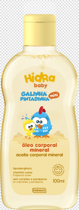 Óleo Corporal Mineral Infantil Hidrababy Galinha Pintadinha   Teichenne Butterscotch Schnapps  HD Png DownloadTransparent PNG