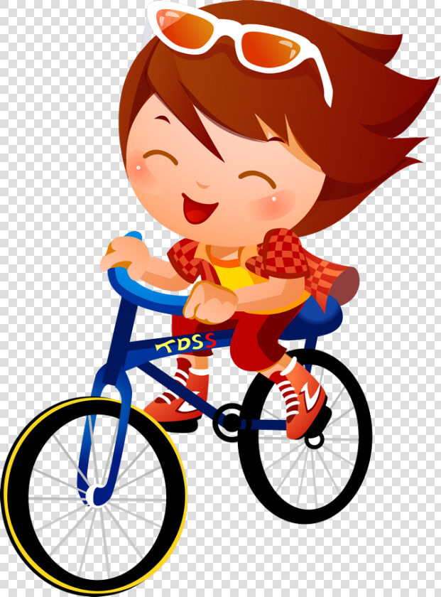 Boy Riding A Tricycle Png   Kids Cycling Clipart  Transparent PngTransparent PNG