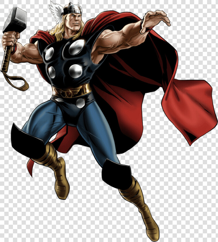 Thor cartoon   Marvel Comics Thor  HD Png DownloadTransparent PNG