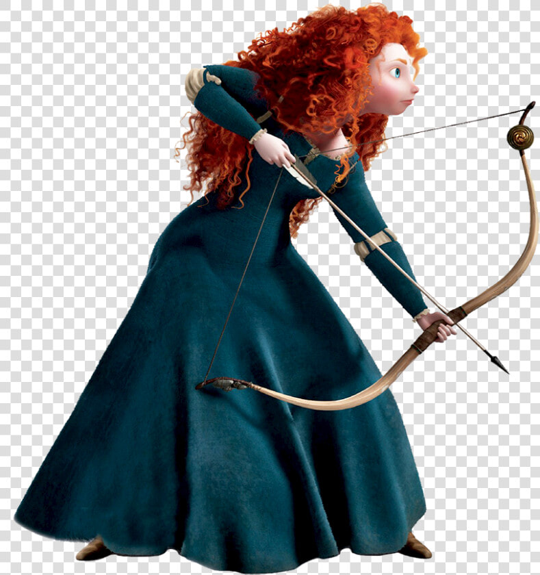  merida  brave  disney  disneypixar  pixar   Merida With Bow And Arrow  HD Png DownloadTransparent PNG