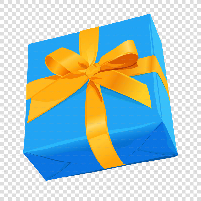 Gift Box Blue Gift Box Blue   Yellow And Blue Gift Box Png  Transparent PngTransparent PNG