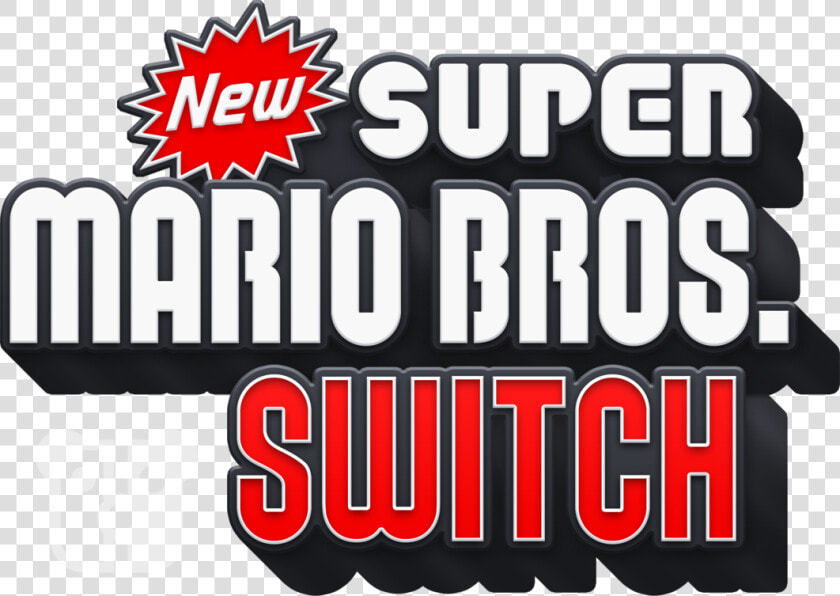 Switch Logo Png   Super Mario Wii Logo  Transparent PngTransparent PNG