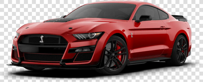 2020 Ford Mustang Shelby Gt500 Rapid Red   2020 Ford Mustang Shelby Gt500 Black  HD Png DownloadTransparent PNG