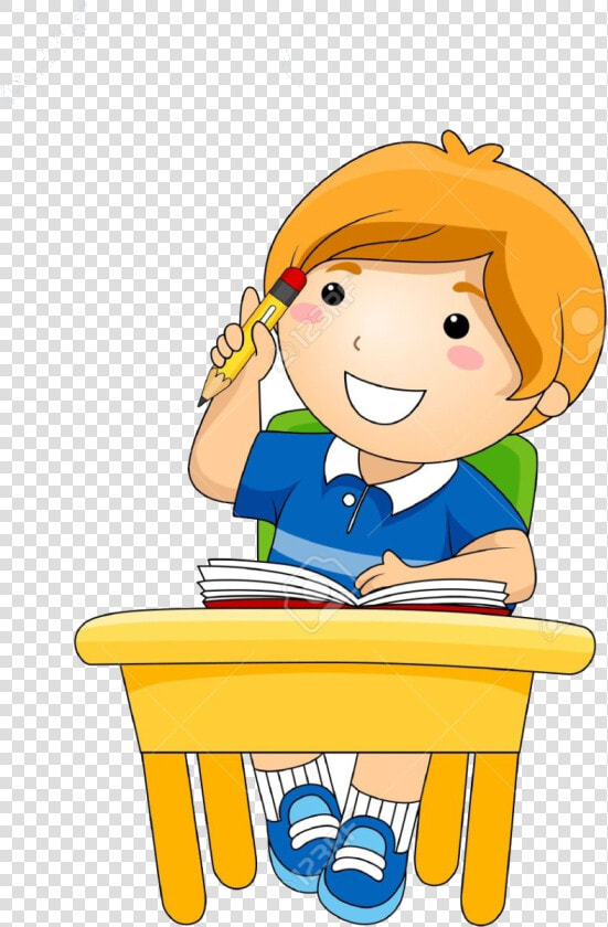 Reading Clipart Clipartlook   Kid Thinking Clip Art  HD Png DownloadTransparent PNG