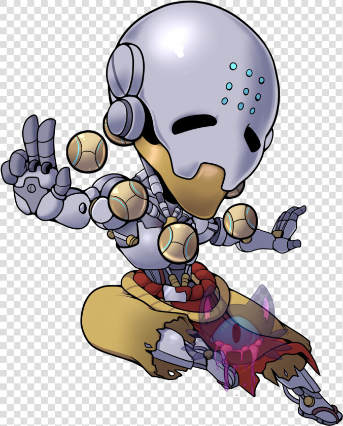 Zenyatta Charm Design   Zenyatta Chibi  HD Png DownloadTransparent PNG