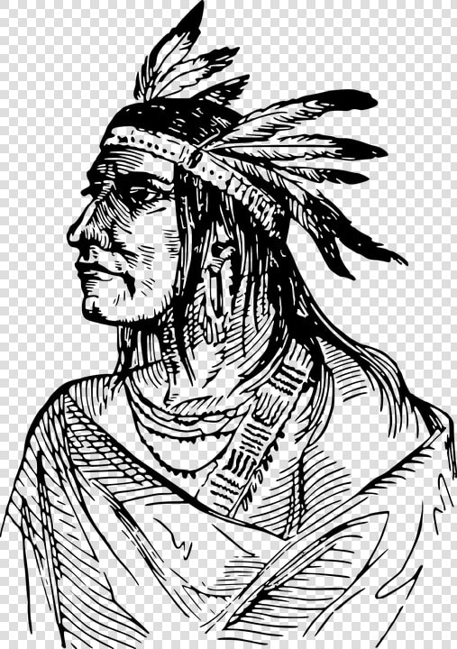 American Indians Png Image   Native American Drawing Png  Transparent PngTransparent PNG