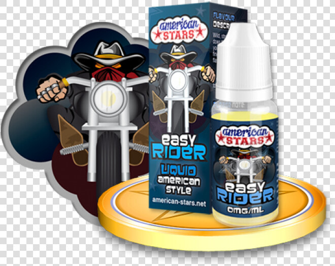 American Stars Easy Rider Likit 30ml   American Stars E Liquid  HD Png DownloadTransparent PNG