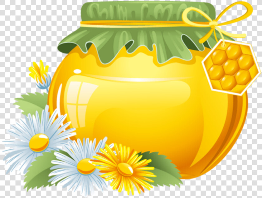  mq  flower  flowers  honey  jar   Wildflower Honey Clipart  HD Png DownloadTransparent PNG