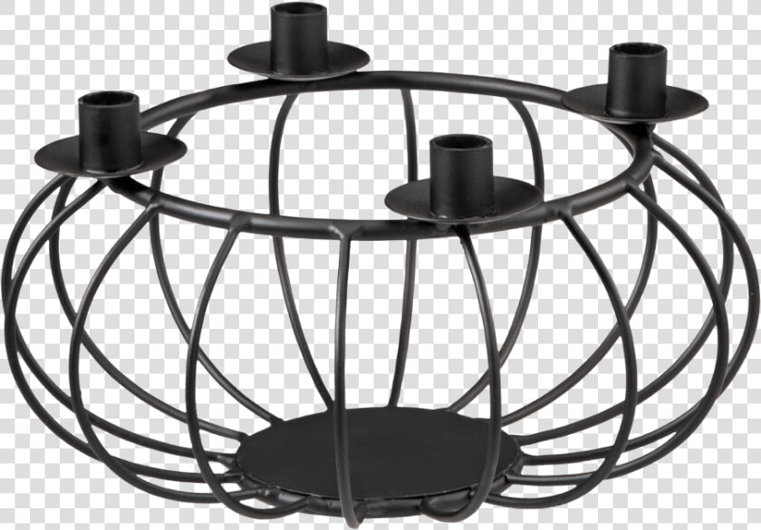 Advent Wreath Black   Ceiling Fixture  HD Png DownloadTransparent PNG